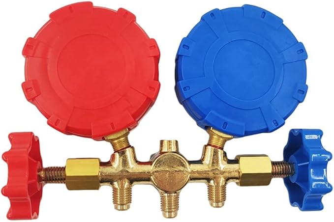 Manifold Gauge Set herramienta para aire acondicionado miniatura 3