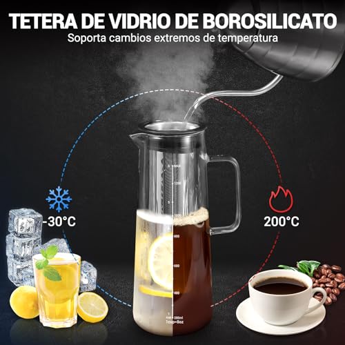 La mejor comparación de Teteras de té helado más recomendados. 18 Imagen adicional