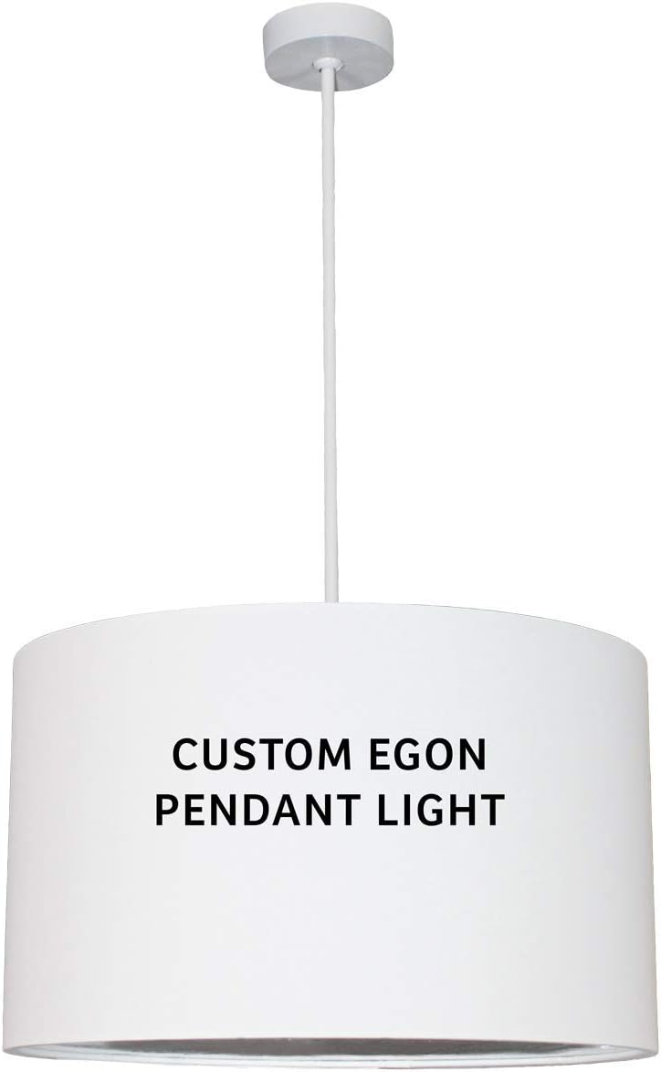 Maratodd Egon Series Modern Drum Pendant Light, front view