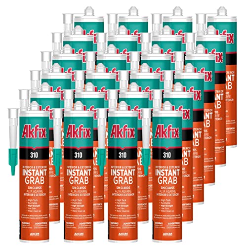 Adhesivo de Construcción Instantáneo Akfix 310, blanco, pack 24 miniatura 2