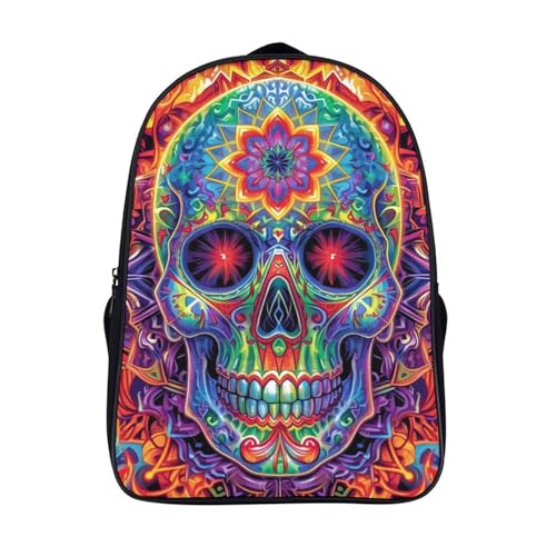 Sac à dos rigide Skull 3D contre le désordre scolaire, cartable ergonomique enfant
