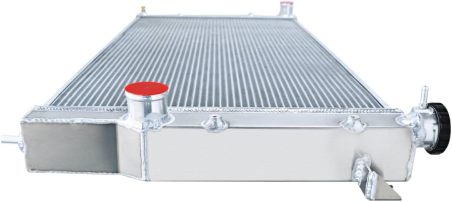 Radiator 4 Row for 1994-2002 Dodge Ram 2500 3500 5.9L Cummins Diesel,4 Row Aluminum Radiators 1994 1995 1996 1997 1998 1999 2000 2001 2002