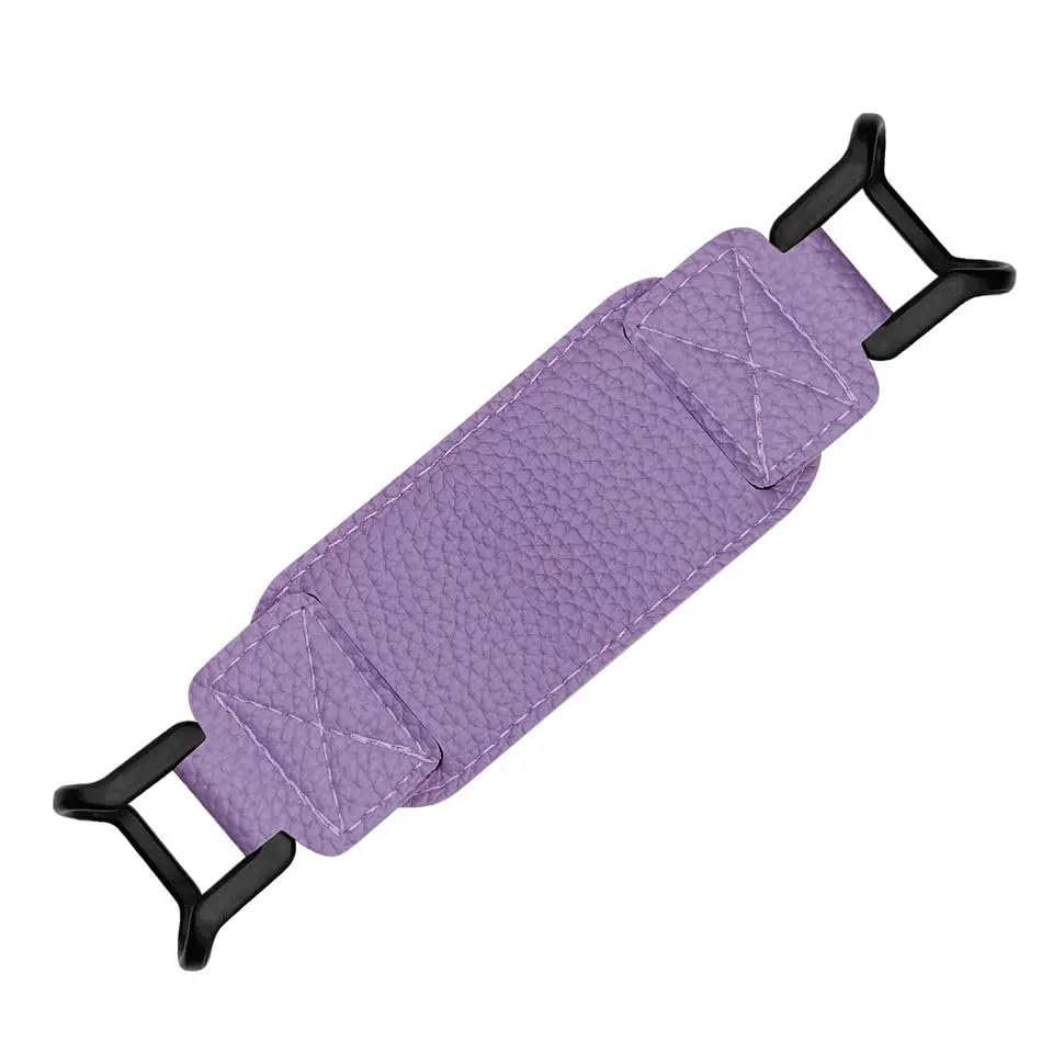 Suporte Alça de Segurança Ajustável para Tablet e Kindle, 6-8 Polegadas, Suporte de Mão Elástico com Fixação Versátil para Samsung, iPad (Violeta)