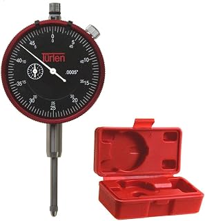 0-1"/0.0005" Dial Indicator AGD Spec w/Lug Back Carbide Tip High Visibility High Precision w/Case