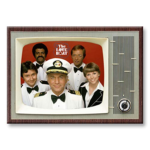 Imán Retro The Love Boat para Refrigerador miniatura 1