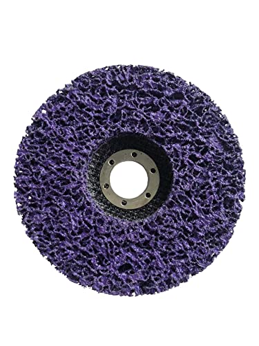 GOODWAY Reinigungsscheiben Set │ 5 Stück MIX │ CSD Schleifscheiben Ø 125 mm │ Grobreinigungsscheiben für Rostentfernung, Schweißnähte & Oberflächenreinigung │ Entfernt Lack, Farbe, Oxidation & Rost