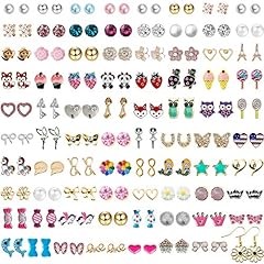 Multicolor Studs Set