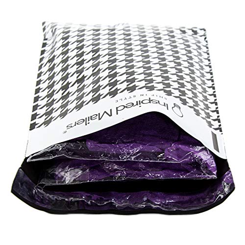 Image of Inspired Mailers - Poly Mailers 6x9-100 Pack - Houndstooth - Package Bags - Poly Bags for Shipping - Poly Mailers Bags - Shipping Bag - Polymailer 6x9