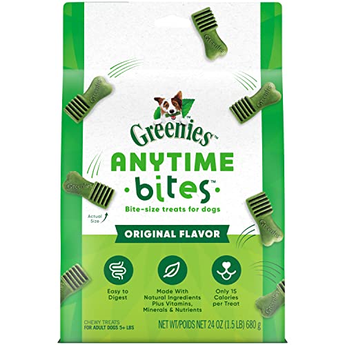 Greenies Anytime Bites Dog Treats, Original Flavor, 24 oz. Bag