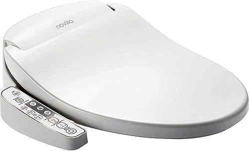 Miniatura 8 de Kohler 32330-0 Purewash - Asiento de inodoro con bidé, alargado, color blanco