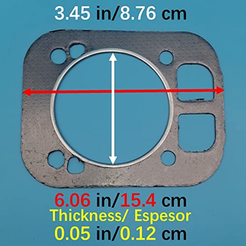Image of Cylinder Head Gasket Kit for Kohler 24 041 16, 24 041 32, 24 041 37-S, 24 841 03S, 24-841-04S,24 841 04-S, CH25 CH26 CH730 CH740 CH742 CH750 CV25 CV26 CV724 CV730 CV732 Engine Z863