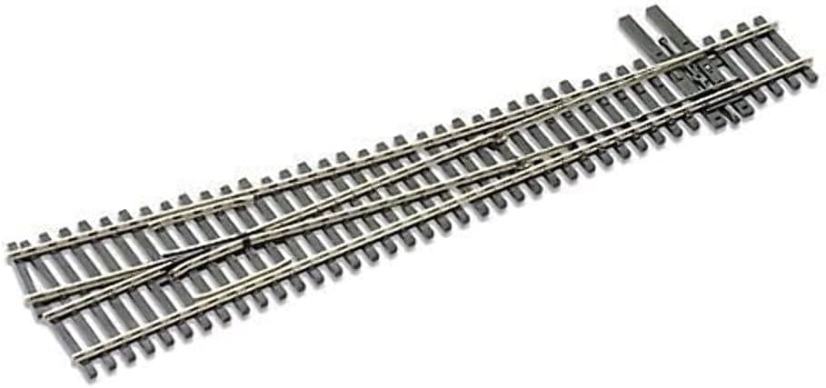 Peco HO Scale Code 83 Insulfrog #8 Left-Hand Turnout