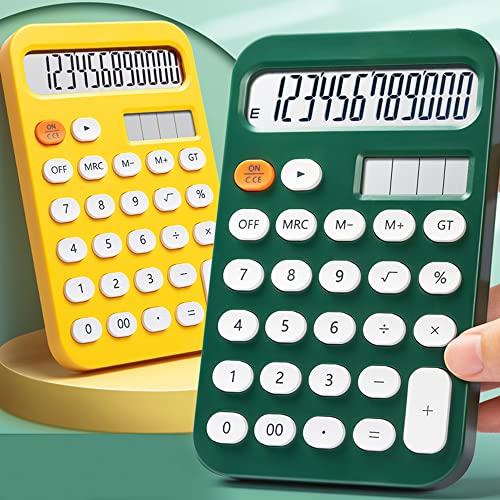 Standard Calculator 12 Digit,Desktop Large Display And Buttons,Calculator With Large Lcd Display For Office,School, Home & Business Use,Automatic Sleep（Random Color） #TOP3