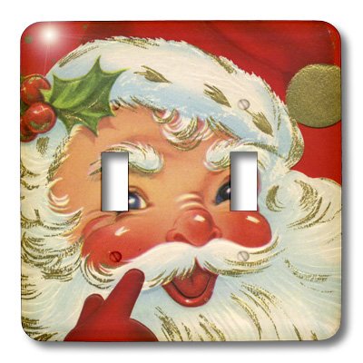 Interrupteur double Santa pour remplacer vos plaques blanches unies