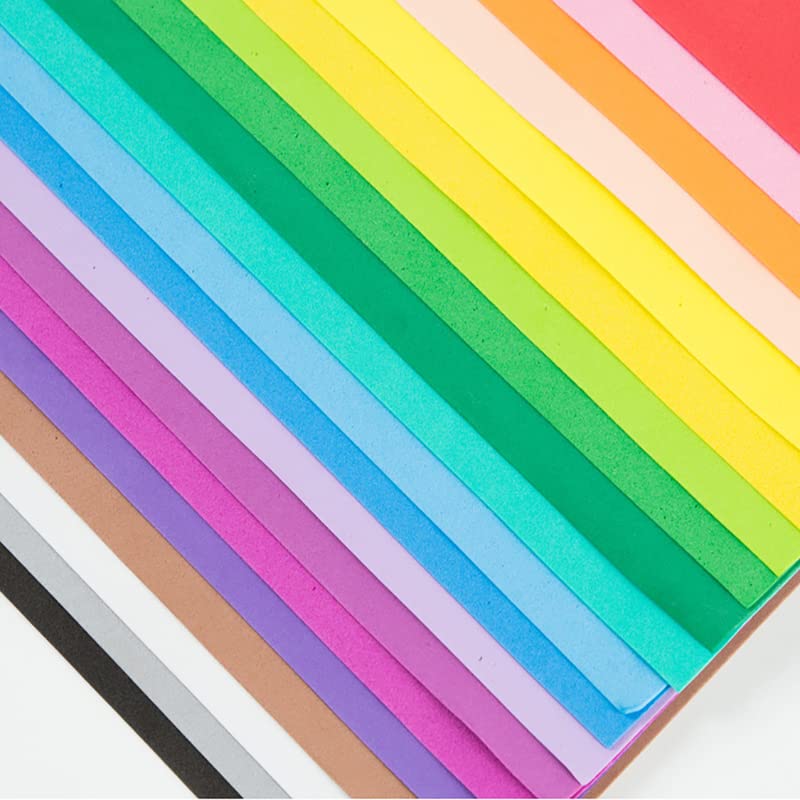 ZANZER 10 szt. 50 * 50 cm papier piankowy guma i papier z tworzywa sztucznego DIY ręcznie wykonany materiał 1 mm gruby papier z gąbki EVA rękodzieło papier do scrapbookingu