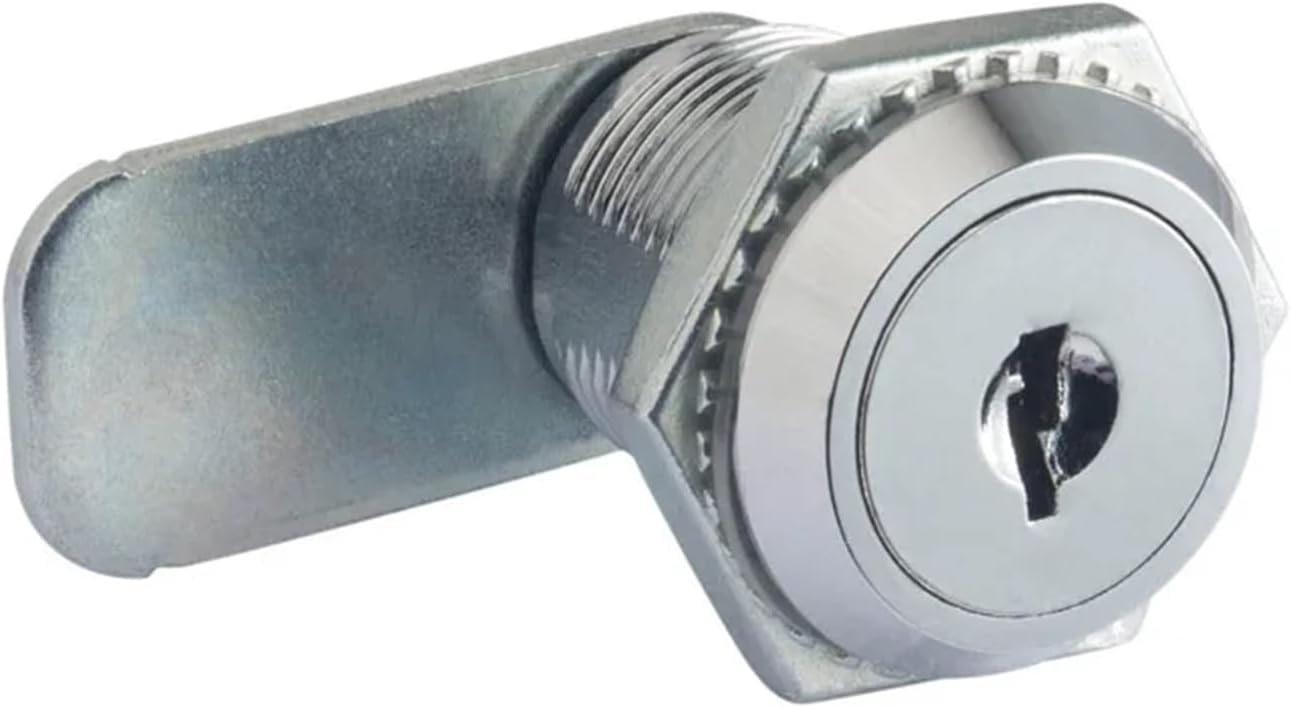 Zinc Alloy Tongue Lock Mailbox Lock Iron Cabinet Small Round Lock Drawer Lock Key Open 1Pcs(GS0017-1)