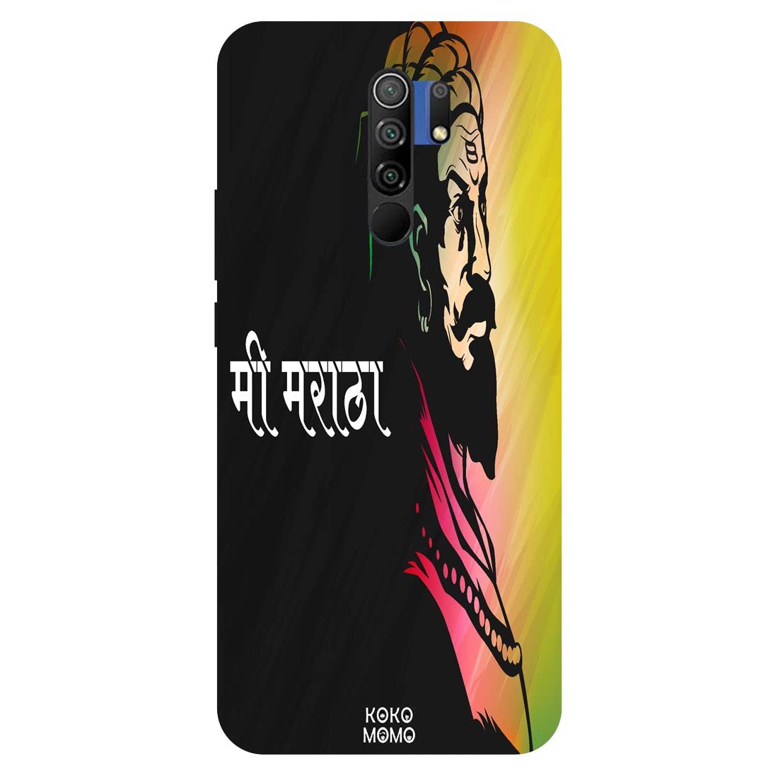 KOKO MOMO Me Maratha Designer Printed Mobile Back Cover for Xiaomi REDMI 9 Prime Mobile - Hard Mobile Cover & Phone Case