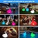 Goallim Floating Pool Lights Solar 2PK, Waterproof Inflatable Swan Pool Lights, Glow in The Dark Color Changing LED Pool Floating Swan Light for Backyard Spa Patio Wedding Party Decor