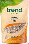 Trend Organic Sunflower Seeds, 500g - Packed with Healthy Fats, Rich in Protein and Fibre, Loaded with Vitamin E, Magnesium, and Selenium, Certified Organic Vegan Snack, Non-GMO, No Additives, Raw