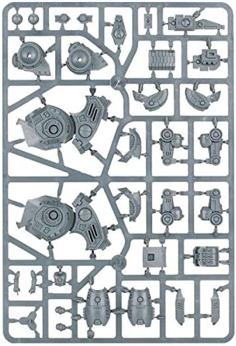 Third sprue with Ghostkeel Battlesuit and drone components