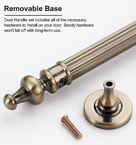 Poignées de porte de grange robustes pour une ouverture fluide et durable - 5