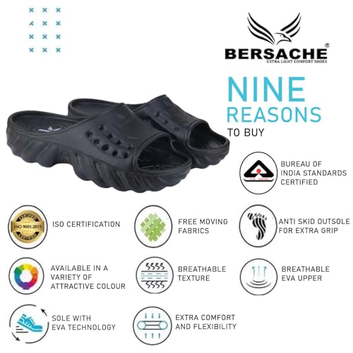 Image of BERSACHE Soft Classic Casual with Regular wear with Soft Technology Flipflop for Men