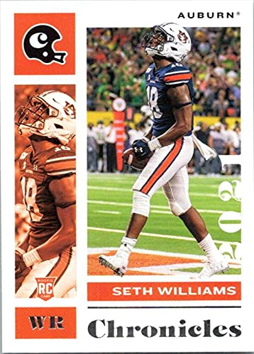 2021 Panini Chronicles Draft Picks #25 Seth Williams Auburn Tigers Official NCAA Football Trading Card in Raw (NM or Better) Condition