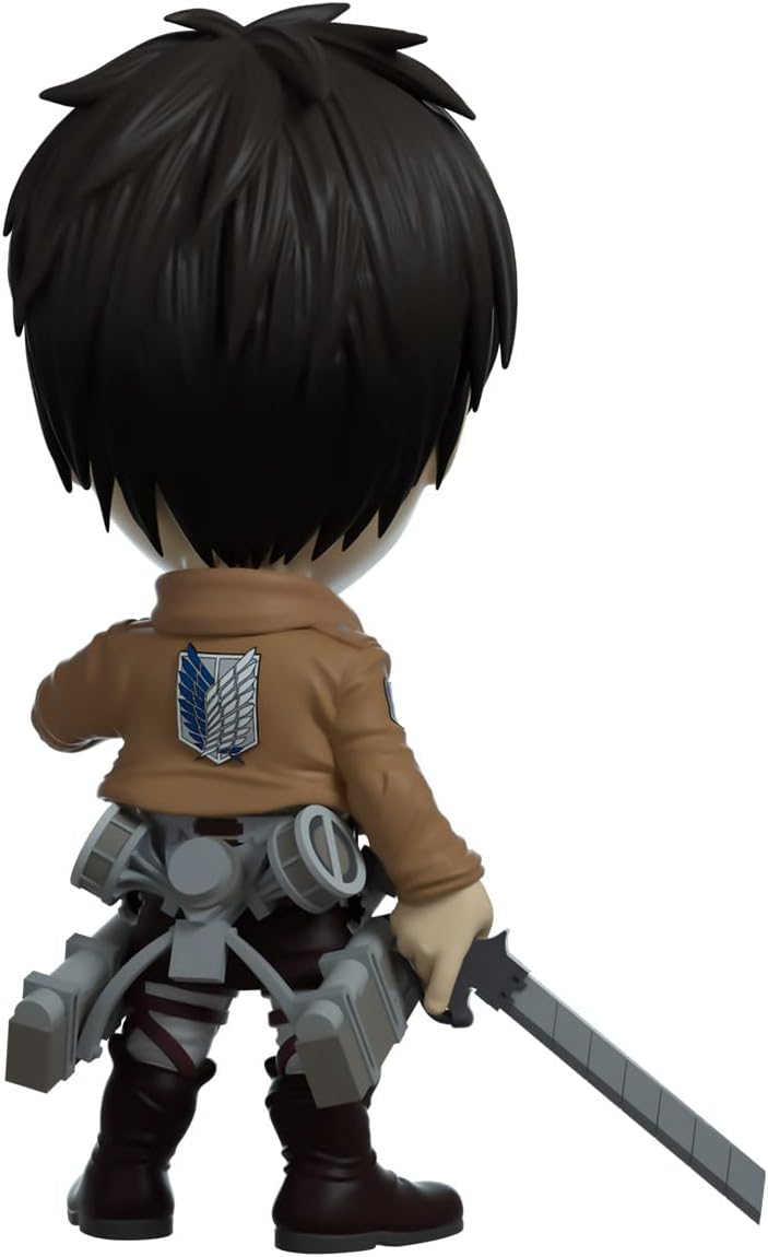 You Tooz Eren Vinyl Figure, 4.5" Eren from Attack on Titan Anime Series, high Detailed Collectible Figure Attack on Titan Collection