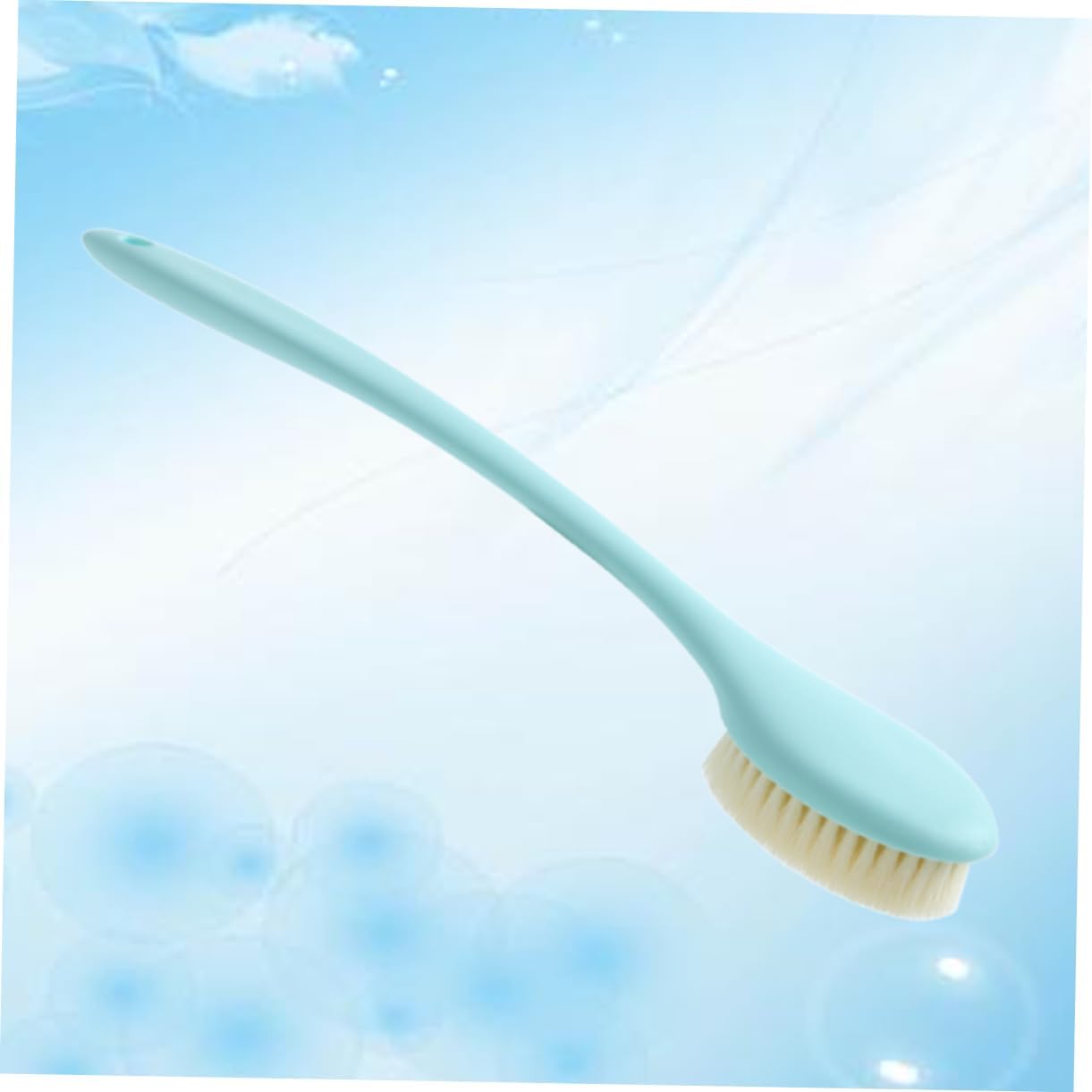 Long Handle Bath Body Brush Soft Nylon Bristles for Exfoliating