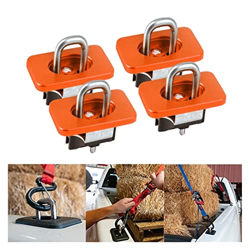 CAREG Oranje intrekbare bevestigingsankers 98-14 Compatibel met Ford F150 98-16 Compatibel met Ford Super Duty 88-13… - Image 5