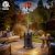 Fire Sense 62785 All Seasons Patio Heater With Wheels 46,000 BTU Output Electronic Ignition System Portable Outdoor Propane Heater Series Patio Heater - Espresso