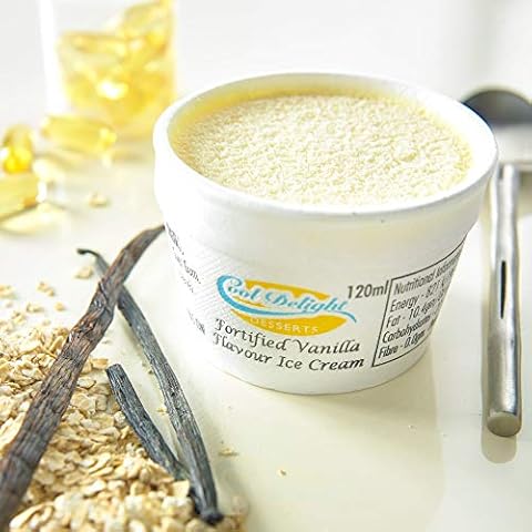 Cooldelight Fortified Vanilla Ice Cream Insulated Cups - 60x120ml Cover