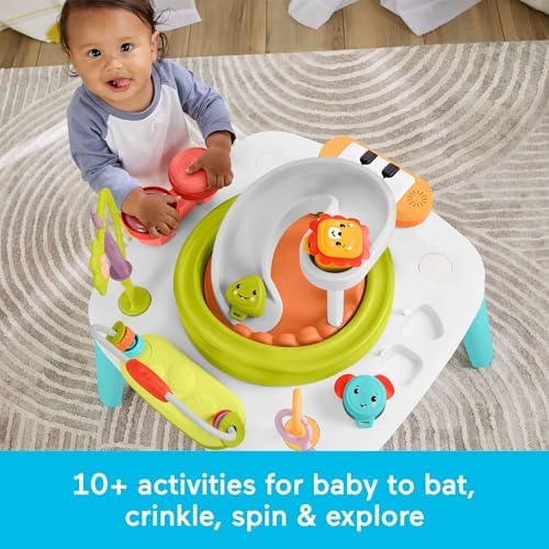 Fisher-Price 투인원 퍼플 원숭이 뮤지컬 액티비티 센터 아기 장난감 — 사진 5