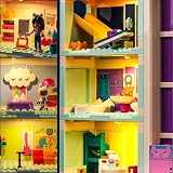 BrickBling Zestaw świateł LED do Lego 10788 Gabby's Dollhouse, zestaw zabawek (nie Lego), zestaw oświetlenia dekoracyjnego do Lego Gabby's Dollhouse kreatywne zabawki