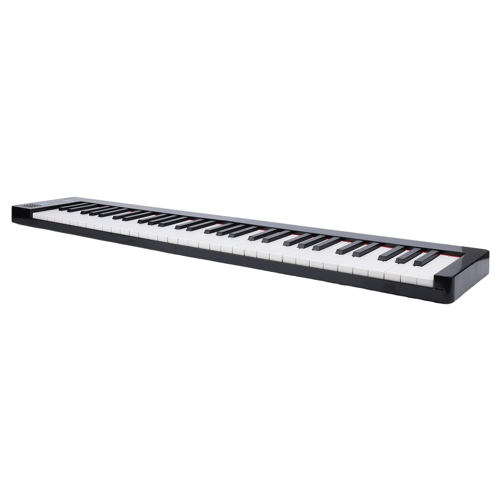 Fafeicy Pianoforte con Tastiera Pieghevole a 61 Tasti, Piano Elettrico Portatile con Pedale di Sostegno, 128 Toni per Principianti e Musicisti