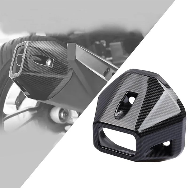 Cubierta Calor Silenciador Protector De Cubierta Tubo Escape Motocicleta, Térmico, para Click150 para Click150I para Click125 para Click125I 2016-2019