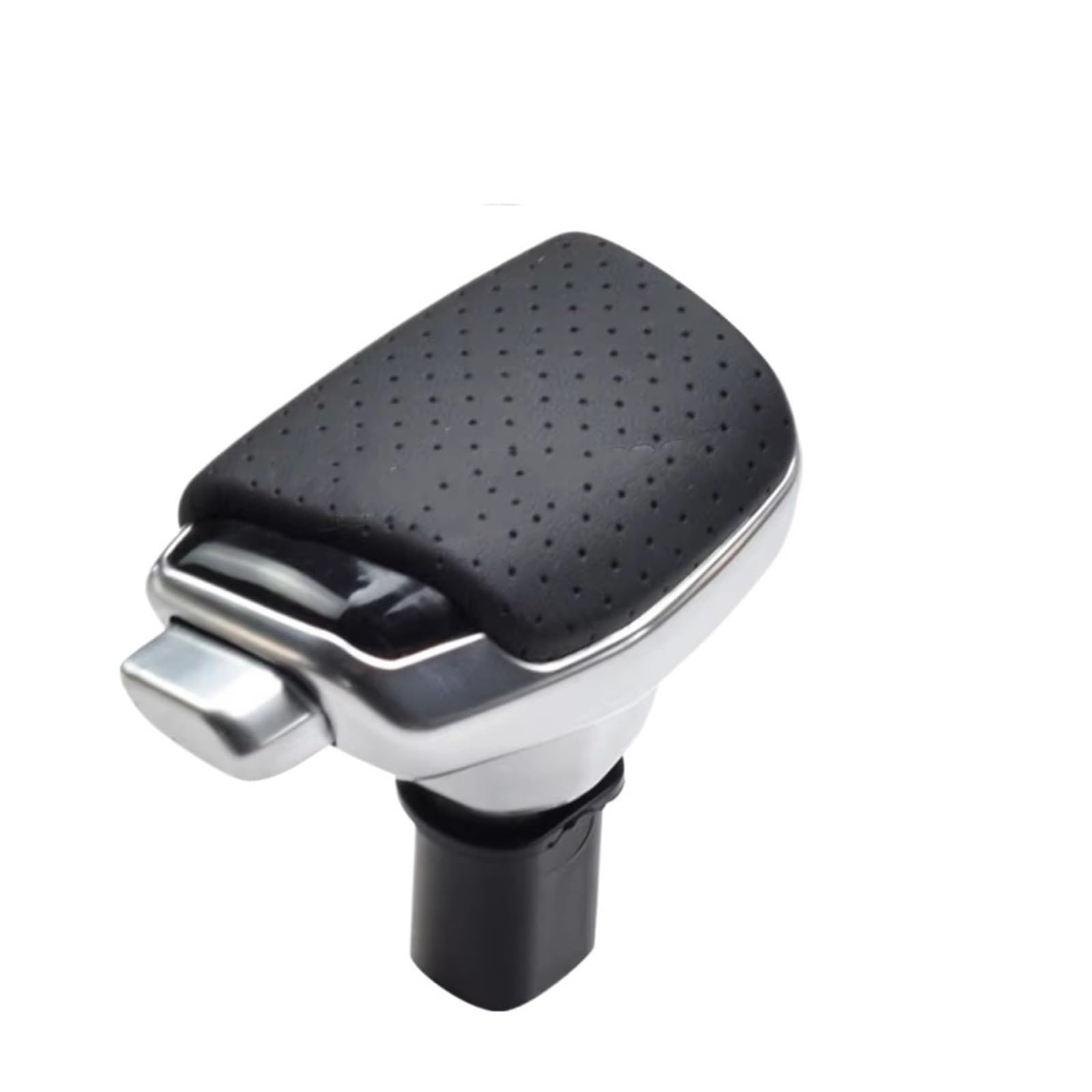 HILLAR Car Gear Stick Knob for Koleos for Kadjar Upgrade Automatic Gear Shift Knob Lever Shifter(Leather-with Hole)