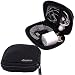 Black Universal Neoprene Zipper Headphone Headset Dock Charger Cable Organizer Electronics Accessories Case Various USB, Mp3, Charge, Cable organizer Pouch