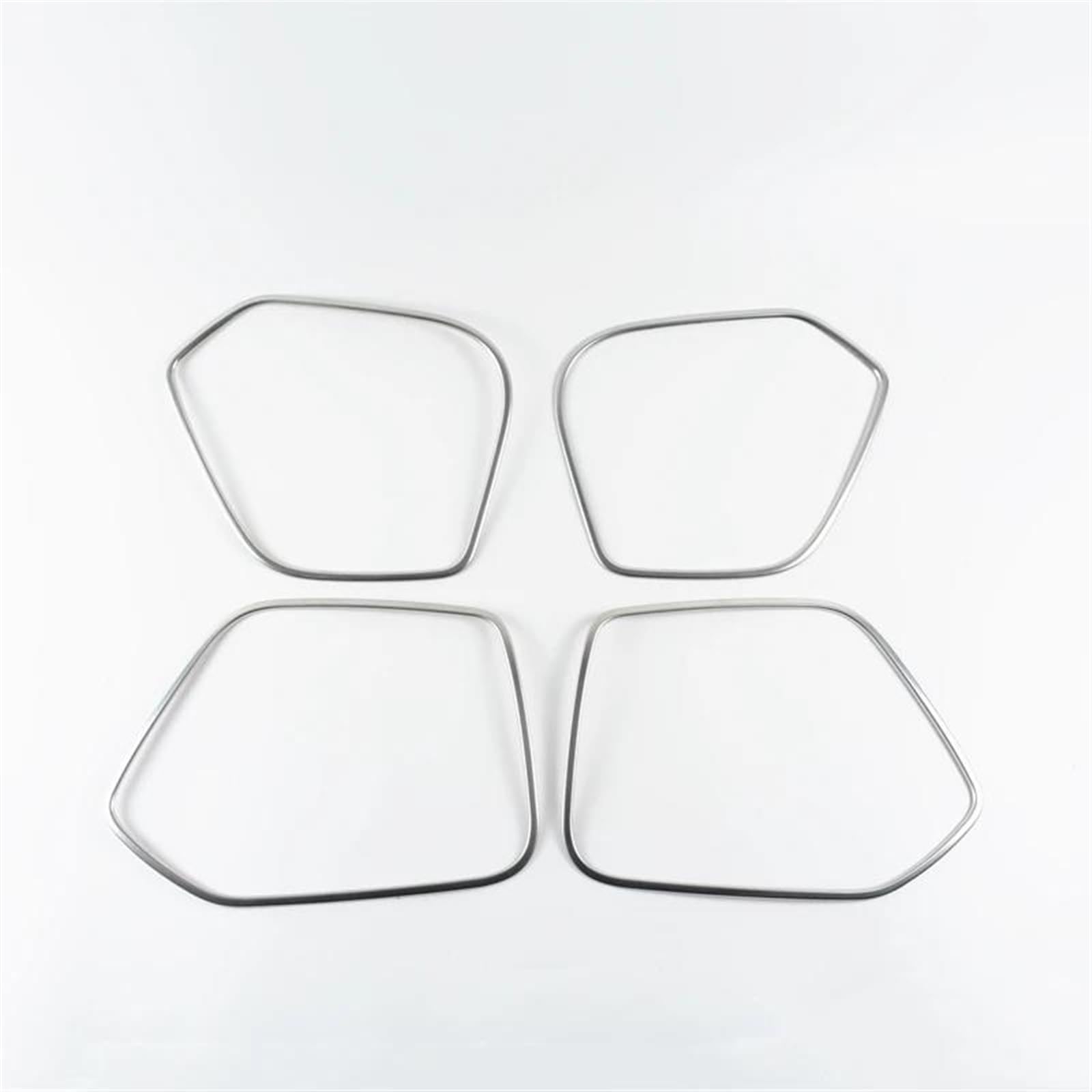 Noheeu Onecolor Car Door Audio Speaker Frame Decoration Cover Trim Decal For Q3 2012-2016 Interior Stying Sticker Waterproof