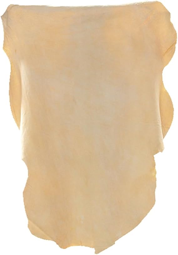 Car Natural Chamois Cleaning Cloth, RIVERLAKE Genuine Deerskin Leather