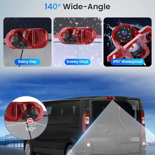 Caméra de recul pour stationnement facile Renault Trafic - 4