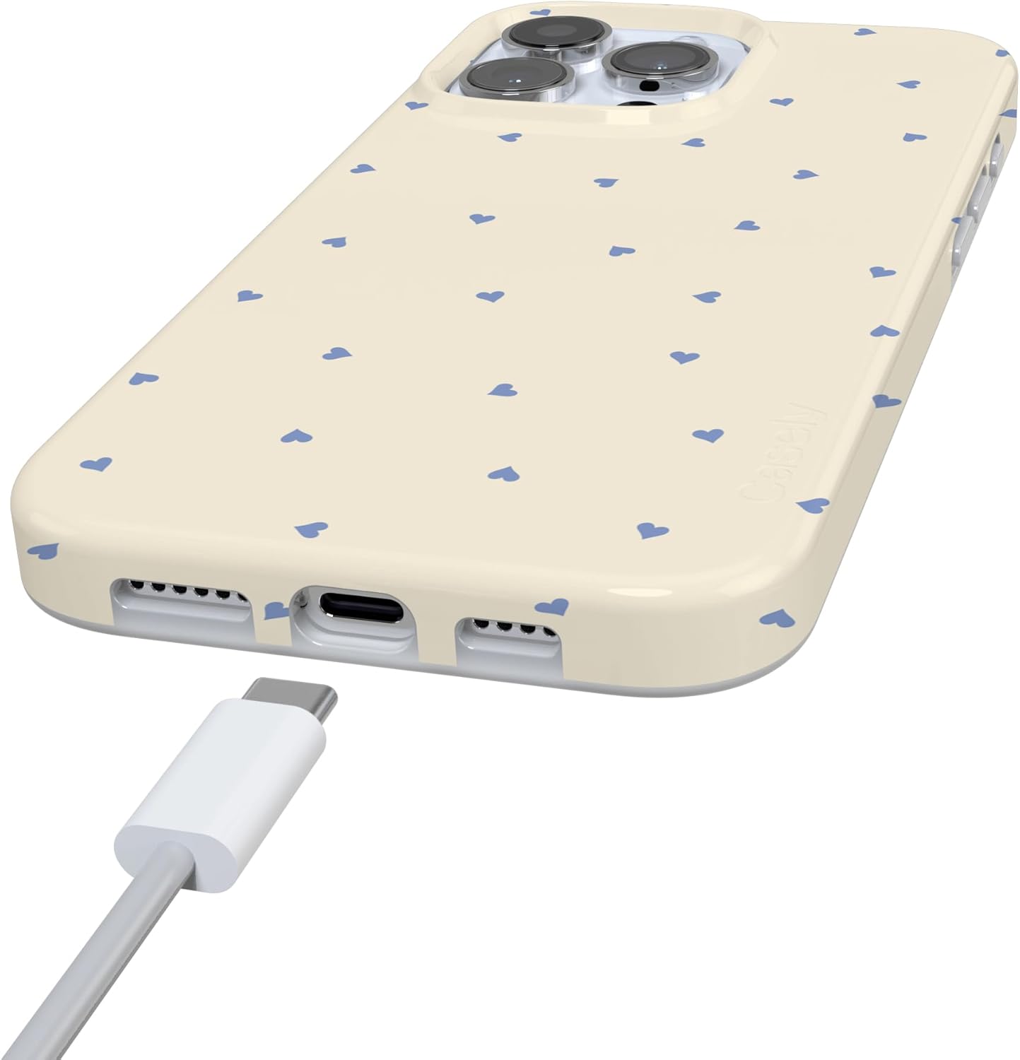 Casely iPhone 16 Pro Max Case | I'm Yours | Tiny Hearts | Compatible with MagSafe | Classic Ultra Slim Design