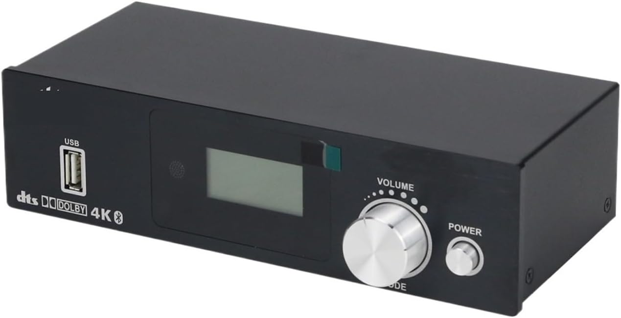 5.1 Audio Decoder DAC USB Sound Card Receiver 5.1CH Digital Audio System UD951B Black