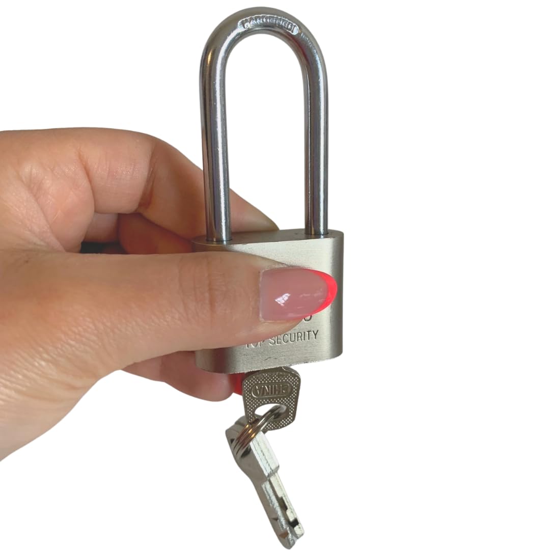 Eosnow Lucchetto Di Sicurezza Per Porta Del Capannone Del Garage Per Furgone 12 X Resistente Set Di Lucchetti Da 73 Mm In Acciaio 83140723