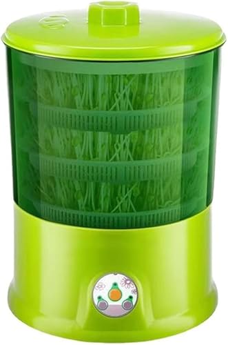 Hiedmeil Household Intelligent Fully Automatic Bean Sprout Machine, Easily Cultivated Available in All Seasons for Soybean, Mung Bean Red Bean Radish