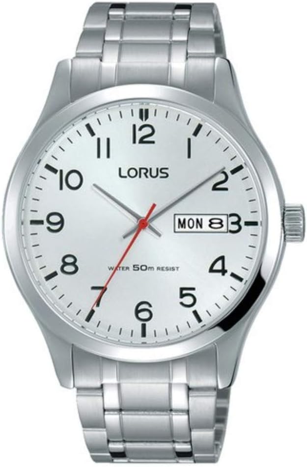Lorus RXN39DX9 Mens Gents Stainless Steel Bracelet Wrist Watch Analog Date