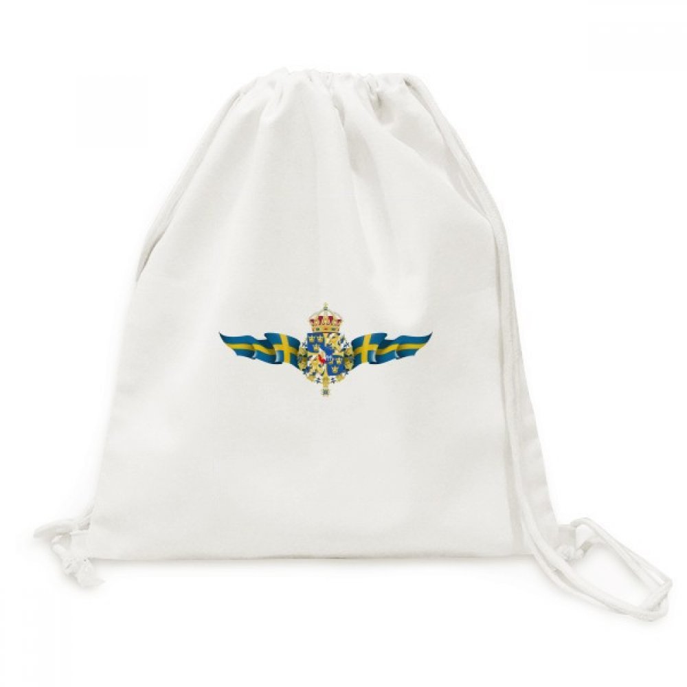 Toile Drawstring Backpack Suède résistant avec fermeture par cordon