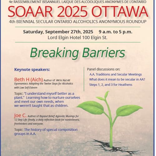 2025 SOAAR Ottawa Canada "What Does It Mean To Be Secular in AA?"