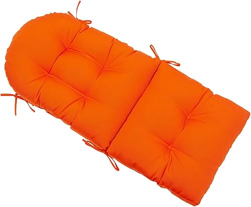 Miniatura 4 de QILLOWAY Cojín para silla de respaldo alto para interiores y exteriores, para Adirondack, para primaveraverano, para todo tipo de clima, repuesto