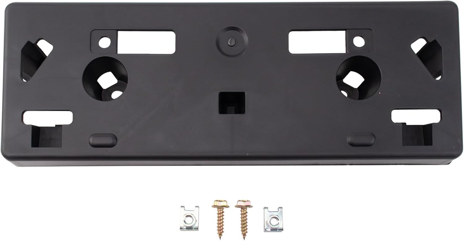 Front License Plate Bracket Black Compatible with 2020-2021 Lexus GX460 LX1068143